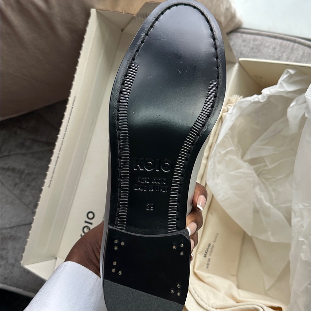 KOIO Brera Loafer in Sterling (Silver)/ size 39 - Picture 12 of 13
